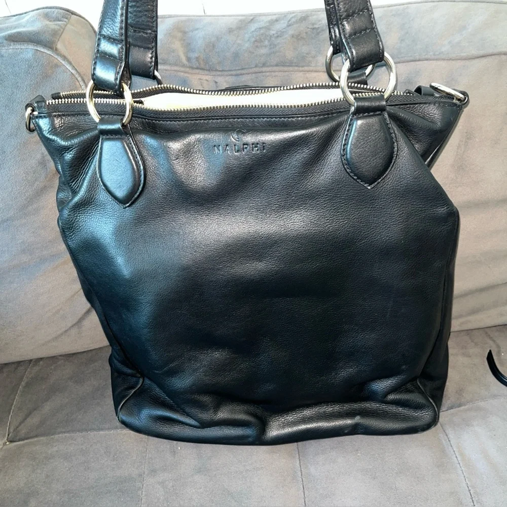 Nalphi genuine leather work bag - Picture 1 of 9